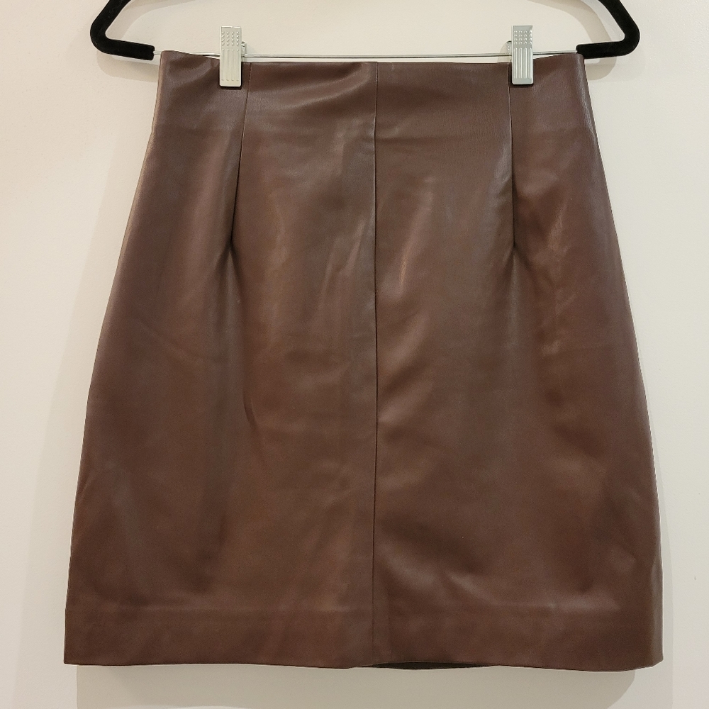 EUC Leather Pencil Skirt